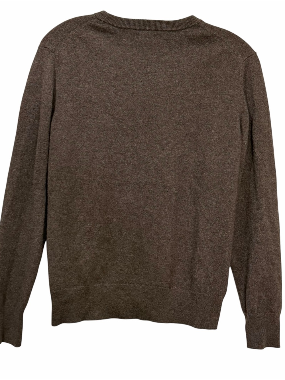 Quince Women’s Large Taupe Brown 100% Mongolian Cashmere Crewneck Sweater 0007 - Picture 2 of 4